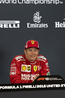 Kimi Raikkonen, Ferrari in Press Conference