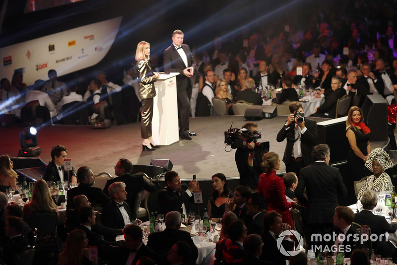 FIA Formula E CEO Alejandro Agag, speaks to Julia Piquet