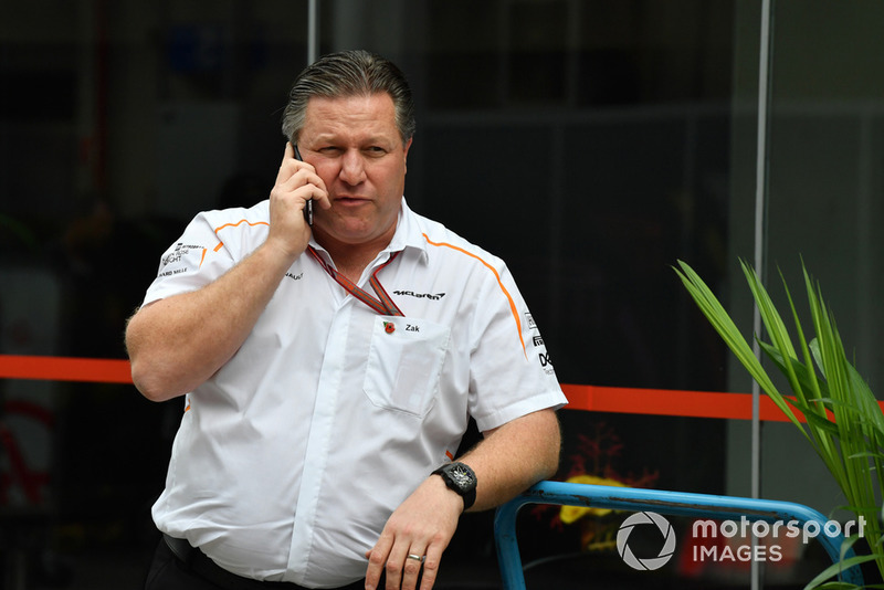 Zak Brown, McLaren Racing CEO 