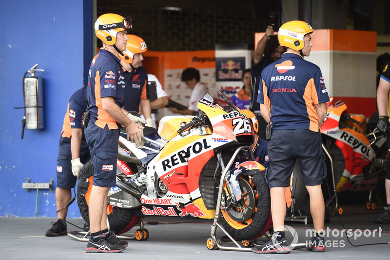Dani Pedrosa, Repsol Honda Team bike