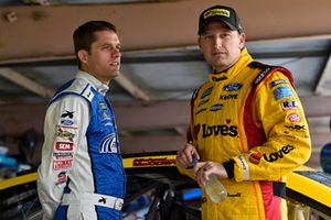 David Ragan, Front Row Motorsports, Ford Fusion MDS Transport and Michael McDowell, Front Row Motorsports, Ford Fusion Love's Travel Stops