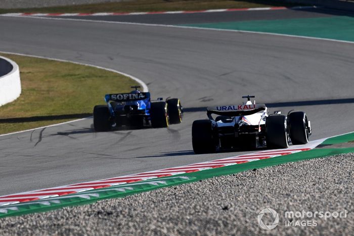 Nicholas Latifi, Williams FW44, Nikita Mazepin, Haas VF-22