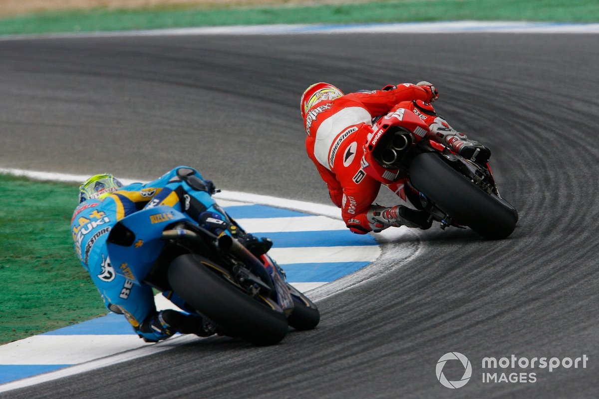 Loris Capirossi, Ducati Team, Chris Vermeulen, Team Suzuki MotoGP