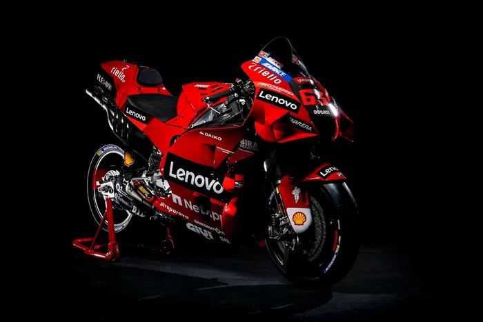 Presentación de la moto Ducati