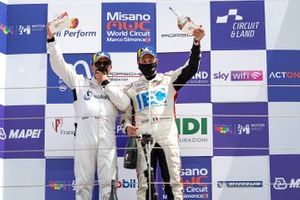 Podio: Massimiliano Montagnese, Team Malucelli e Davide Scannicchio, ZRS Motorsport