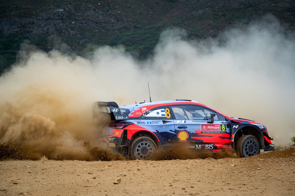 Ott Tänak, Martin Järveoja, Hyundai Motorsport Hyundai i20 Coupe WRC