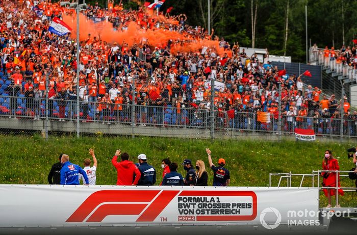 Fans de Max Verstappen