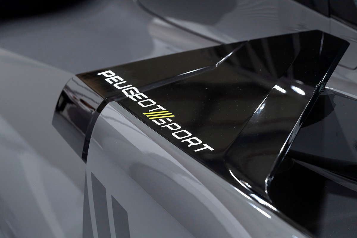 Detalle del Peugeot Hypercar 9X8