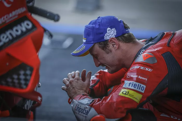 Ganador de la carrera Jack Miller, Ducati Team