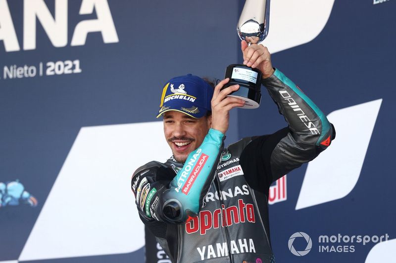 Podio: tercer lugar Franco Morbidelli, Petronas Yamaha SRT