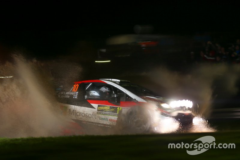 Jari-Matti Latvala, Miikka Anttila, Toyota Gazoo Racing WRT Toyota Yaris WRC