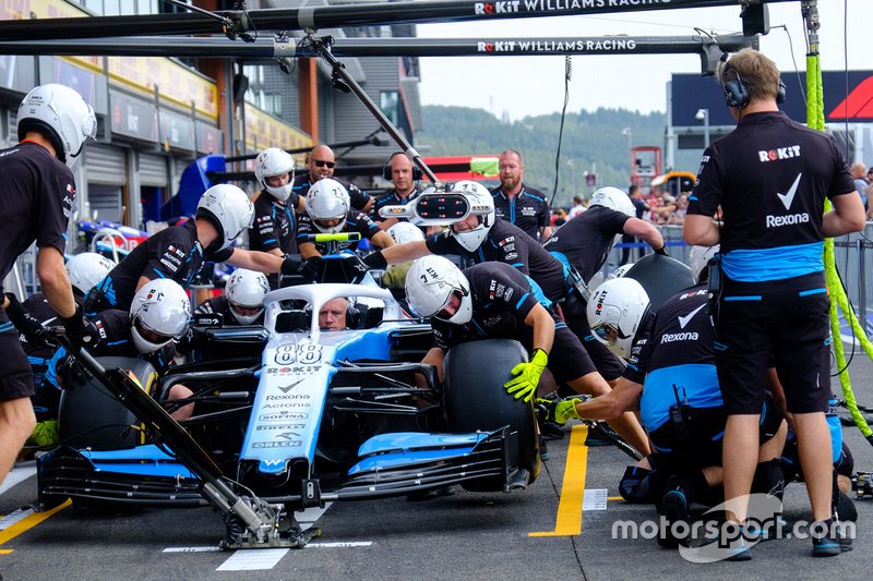 Williams pitstop practice