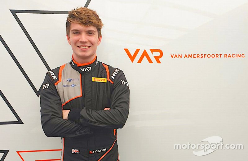Dan Ticktum, Van Amersfoort Racing