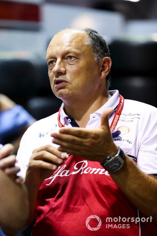 Frederic Vasseur, Team Principal, Alfa Romeo Racing