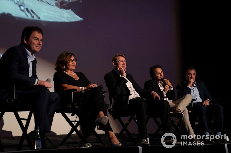 James Allen, Motorsport Network President, Michèle Mouton, Mika Hakkinen, Felipe Massa, Tom Kristensen