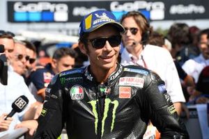 Second place Valentino Rossi, Yamaha Factory Racing