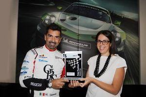 Il poleman della Michelin Cup Marco Cassarà, Ombra Racing