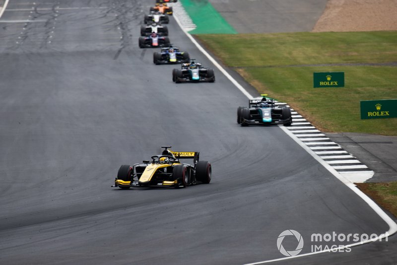 Guanyu Zhou, UNI Virtuosi Racing and Nicholas Latifi, Dams