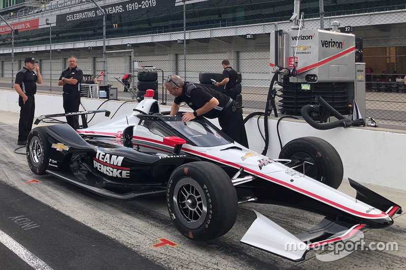 Will Power, Team Penske Chevrolet with aeroscreen