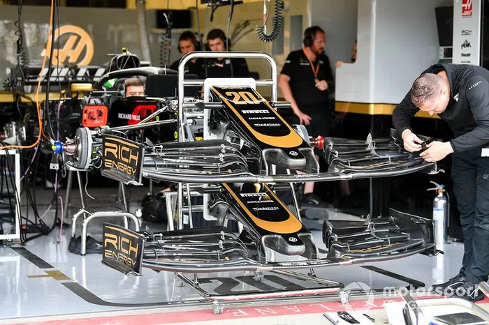 Alerón delantero de Haas F1 Team VF-19 