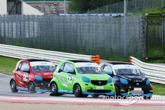 Las primeras carreras de la Smart EQ Fortwo e-Cup 2019