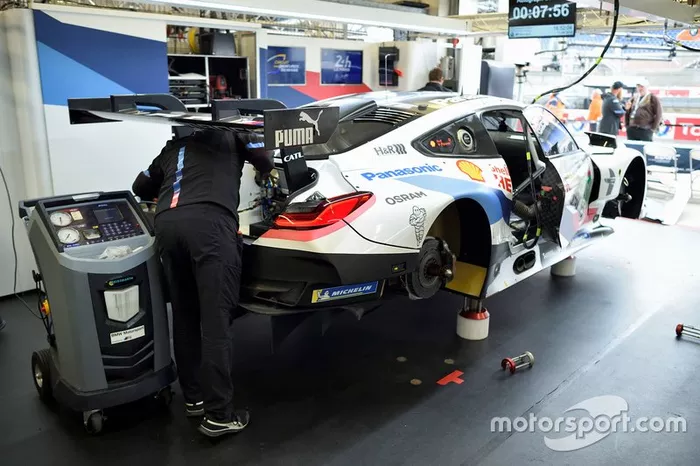 Preparação da BMW para as 24 horas de Le Mans
