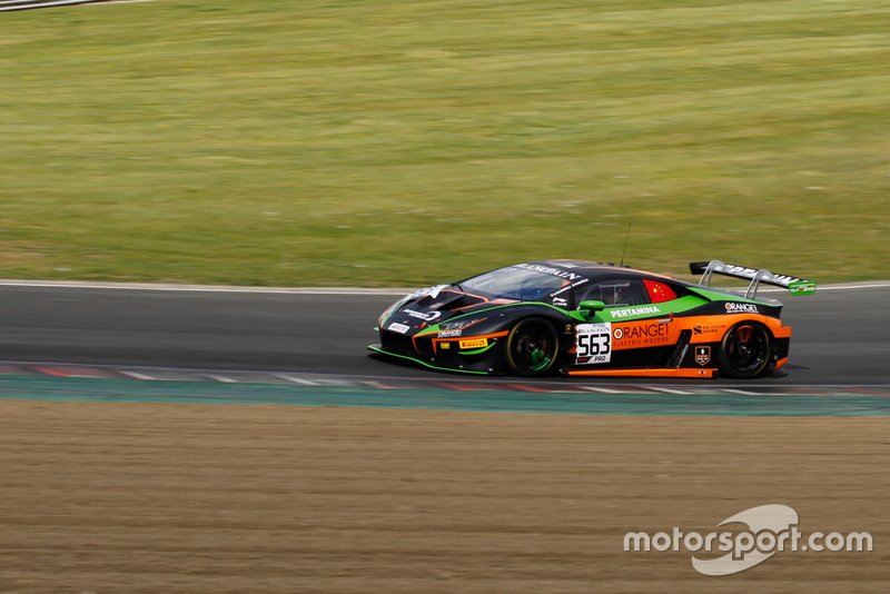 #563 Orange 1 FFF Racing Team Lamborghini Huracan GT3 2019: Andrea Caldarelli, Marco Mapelli