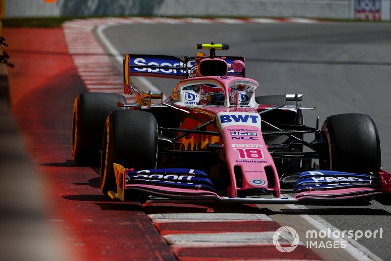 Lance Stroll – bandeira quadriculada