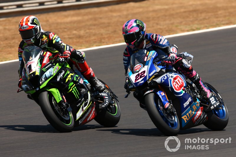 Jonathan Rea et Alex Lowes