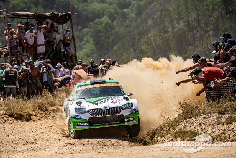 Kalle Rovanperä, Jonne Halttunen, koda Motorsport koda Fabia R5