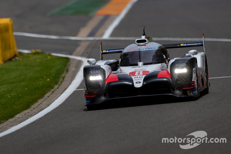 #8 Toyota Gazoo Racing Toyota TS050: Sebastien Buemi, Kazuki Nakajima, Fernando Alonso