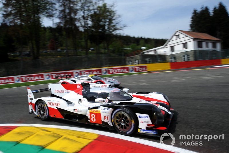 #8 Toyota Gazoo Racing Toyota TS050: Sébastien Buemi, Kazuki Nakajima, Fernando Alonso