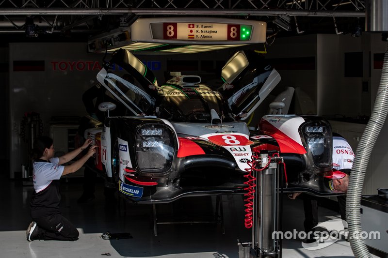 #8 Toyota Gazoo Racing Toyota TS050: Sebastien Buemi, Kazuki Nakajima, Fernando Alonso