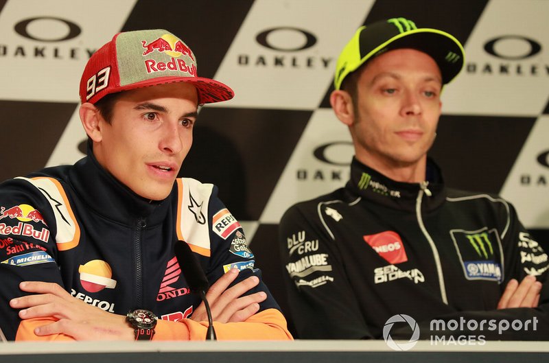 Marc Marquez, Repsol Honda Team, Valentino Rossi, Yamaha Factory Racing
