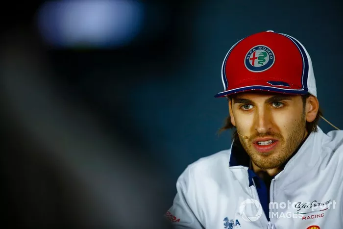 Antonio Giovinazzi, Alfa Romeo Racing in Conferenza Stampa
