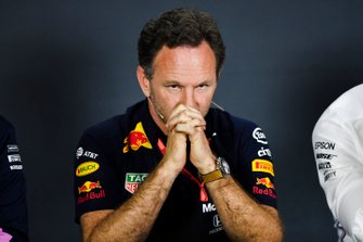 Christian Horner, Red Bull Racing Takım Patronu, Basın Toplantısında
