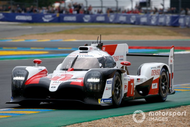 #7 Toyota Gazoo Racing Toyota TS050: Mike Conway, Kamui Kobayashi, Jose Maria Lopez