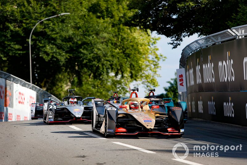 Jean-Eric Vergne, DS TECHEETAH, DS E-Tense FE19 Sébastien Buemi, Nissan e.Dams, Nissan IMO1, Mitch Evans, Panasonic Jaguar Racing, Jaguar I-Type 3