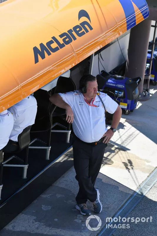 Zak Brown, Executive Director, McLaren