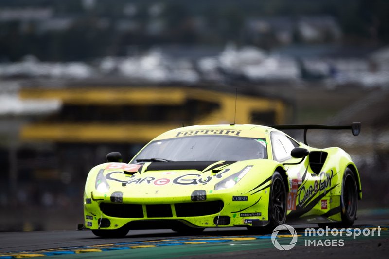 #57 CarGuy Racing, Ferrari 488 GTE: Takeshi Kimura, Kei Cozzolino, Come Ledogar