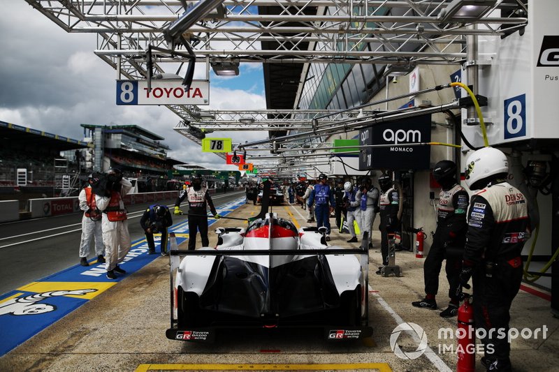 #8 Toyota Gazoo Racing Toyota TS050: Sébastien Buemi, Kazuki Nakajima, Fernando Alonso