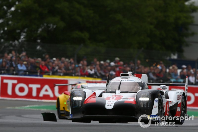 #8 Toyota Gazoo Racing Toyota TS050: Sébastien Buemi, Kazuki Nakajima, Fernando Alonso