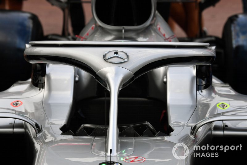 Mercedes AMG F1 W10 halo