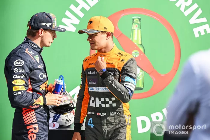 Max Verstappen, Red Bull Racing, Lando Norris, McLaren