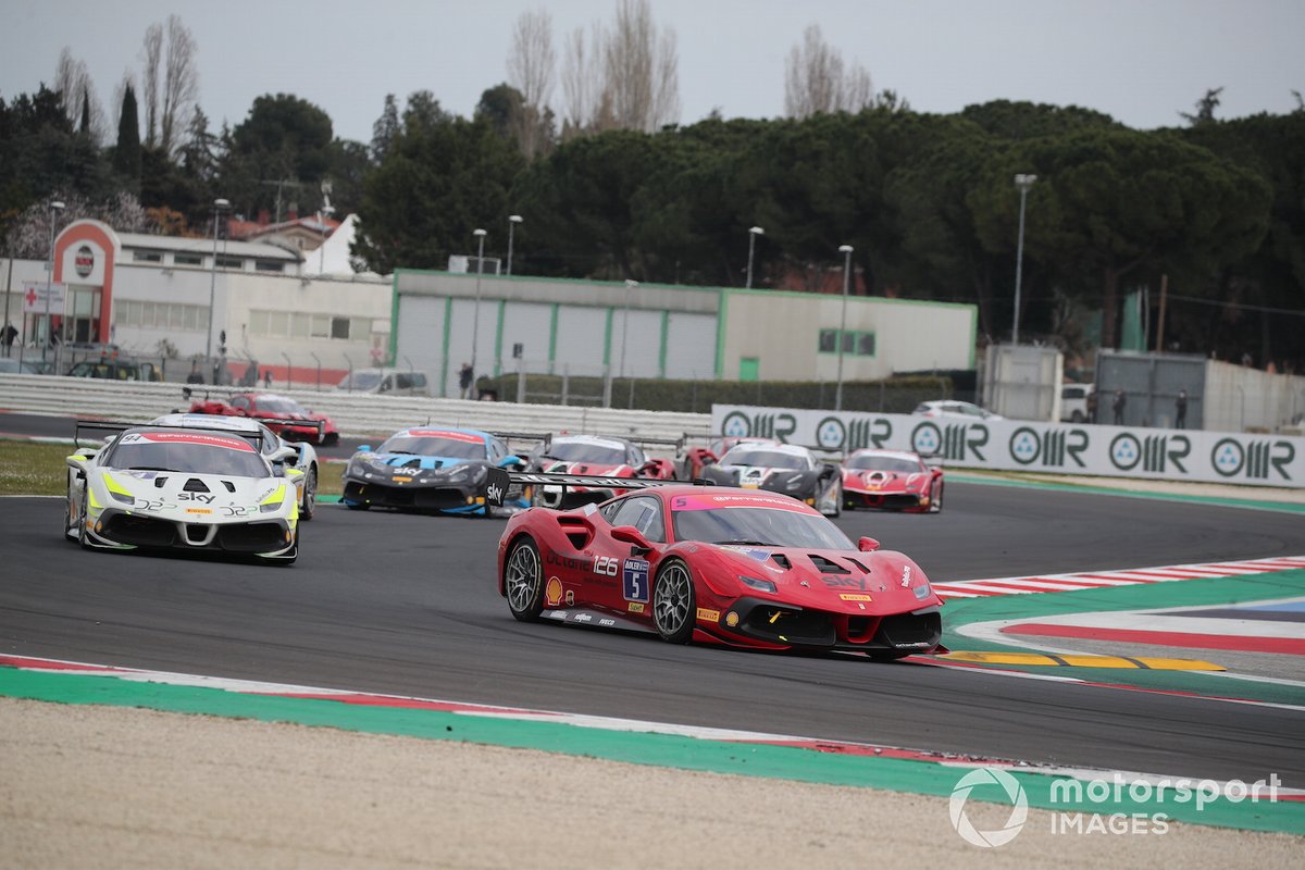 Azione in pista