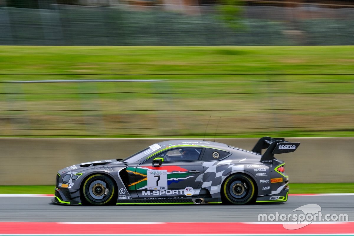 #7 Bentley Team M-Sport Bentley Continental GT3: Jules Gounon, Maxime Soulet, Jordan Pepper