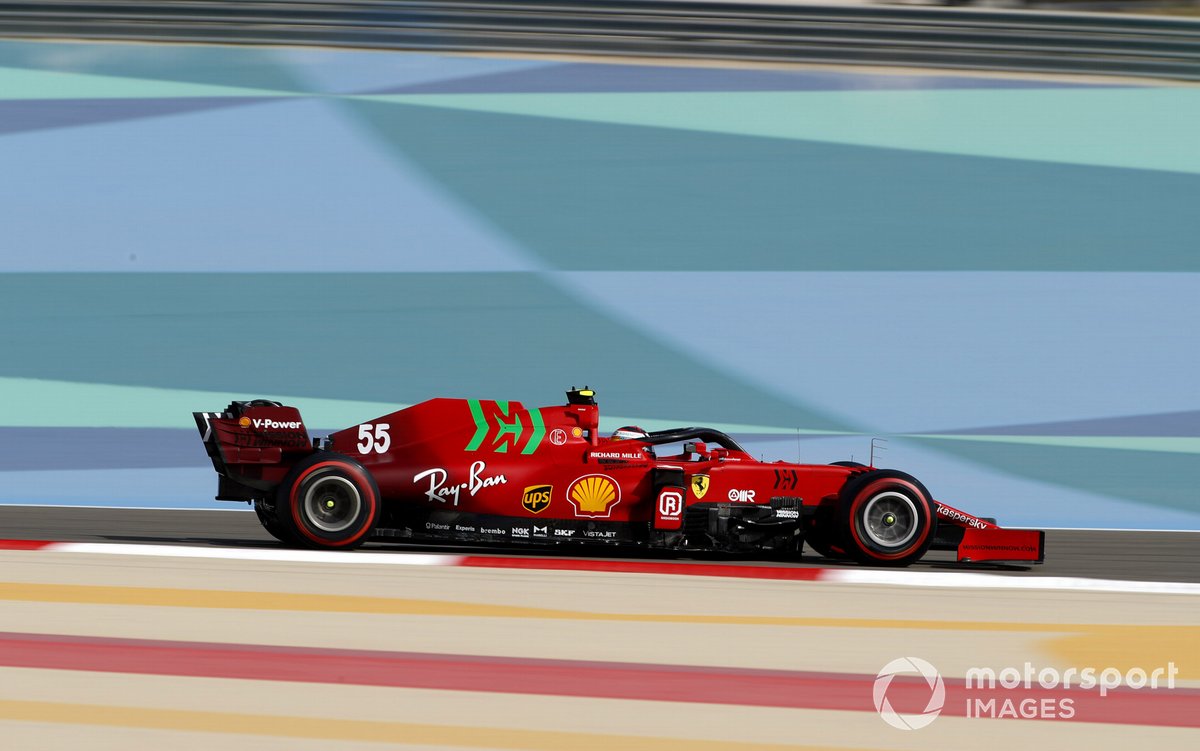 Carlos Sainz Jr., Ferrari SF21