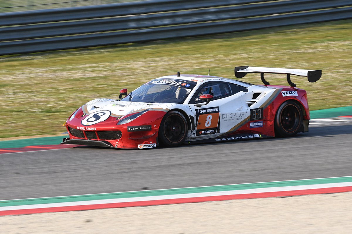 #8 Kessel Racing: Leonardo Maria Del Vecchio, Alessandro Cutrera, Marco Talarico, Marco Frezza, Ferrari 488 GT3 Evo