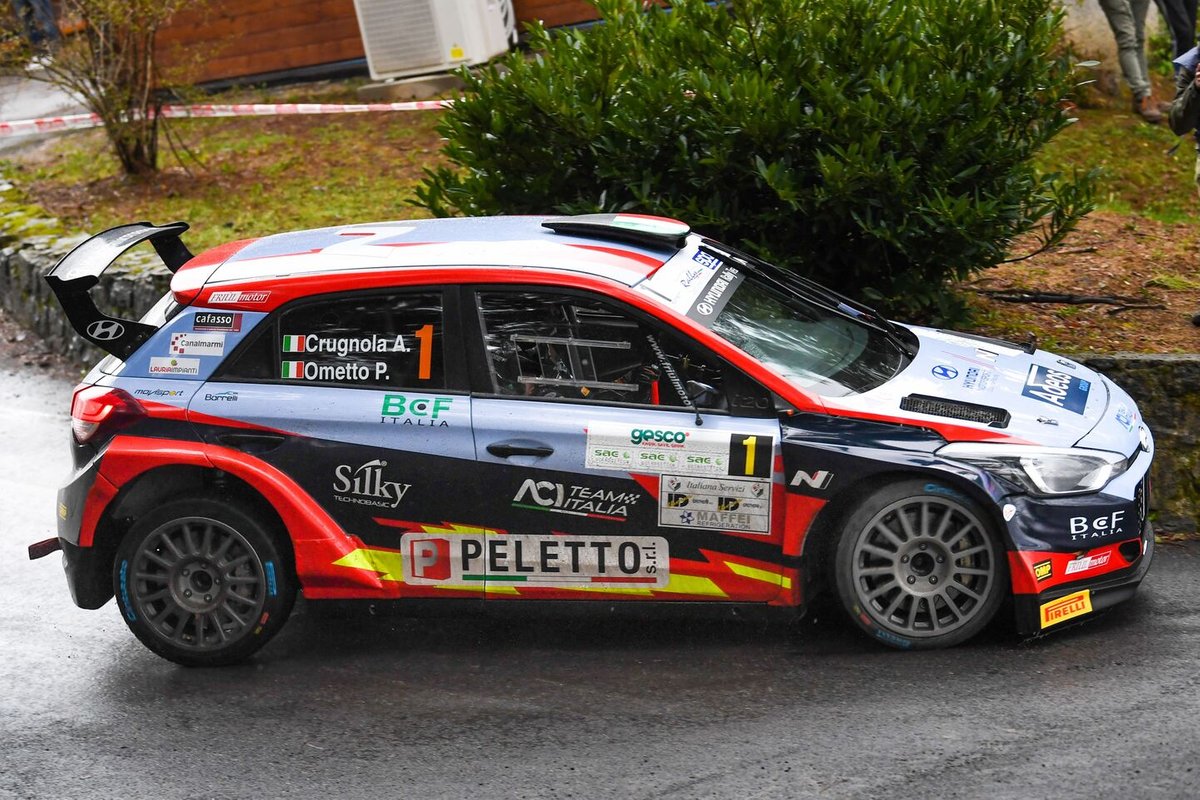 Andrea Crugnola, Pietro Ometto, Hyundai Rally Team Italia, Movisport, Friulmotor, Hyundai i20 R5