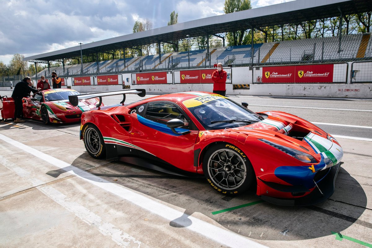 La Ferrari 488 Modificata a Monza
